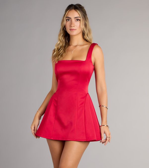 Selma Short A-Line Dress - Image 5