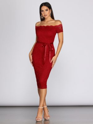 Isn't She Lovely Lace Dress