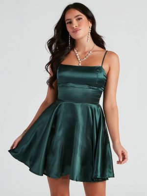 Danielle Lace A-Line Party Dress