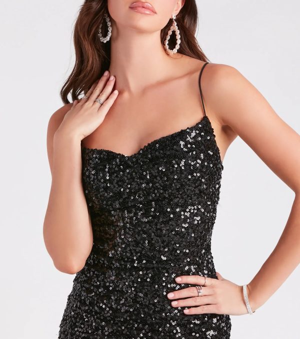 Raelyn Sequin Mini Party Dress - Image 12