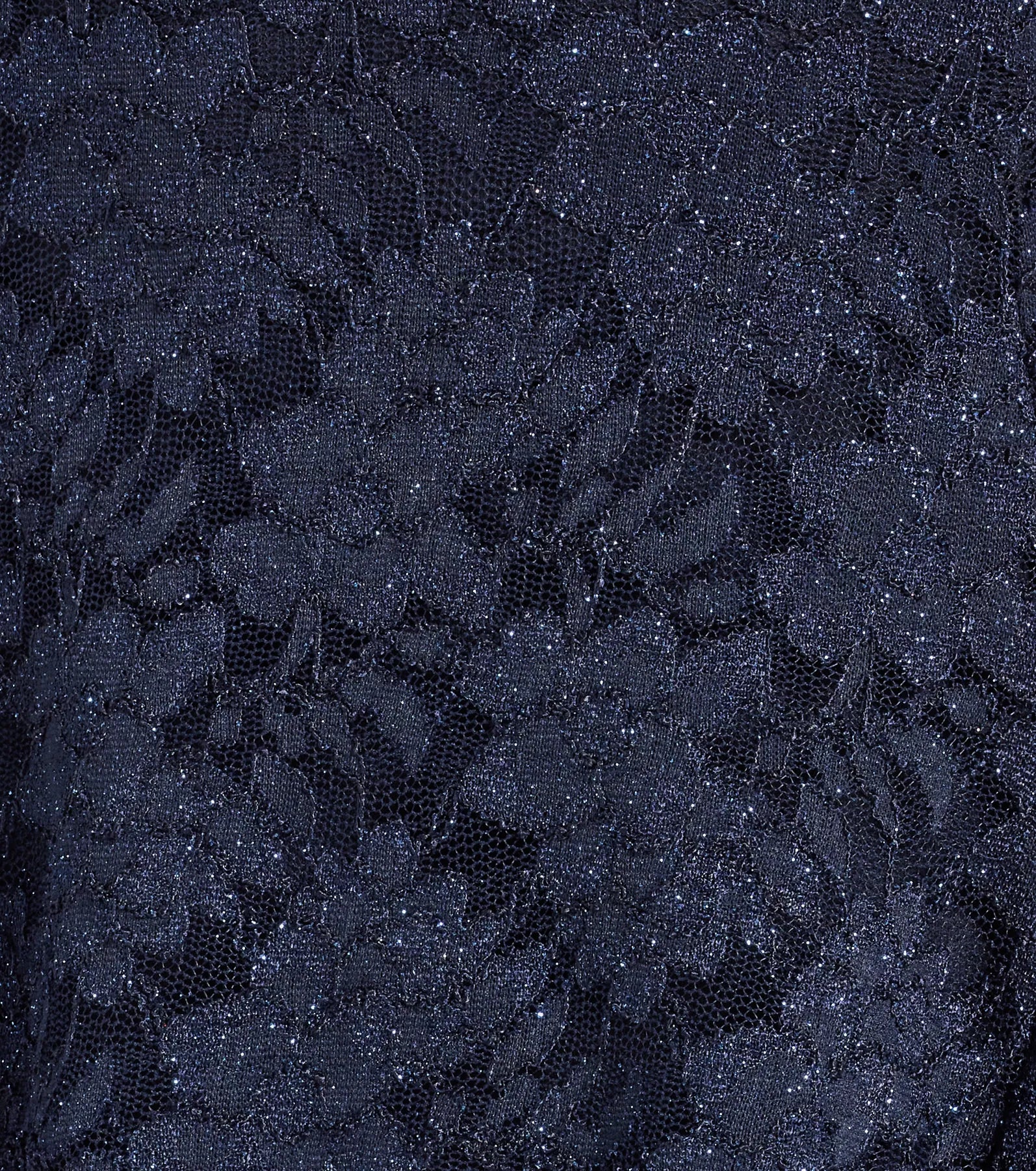 Ayzel Lace-Up A-Line Glitter Lace Dress - Image 4