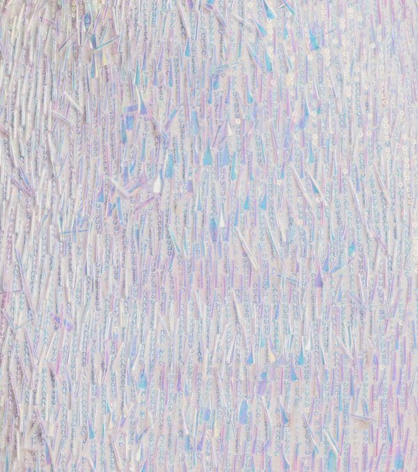 Skye Iridescent Sequin Fringe Bodycon Mini Dress - Image 4