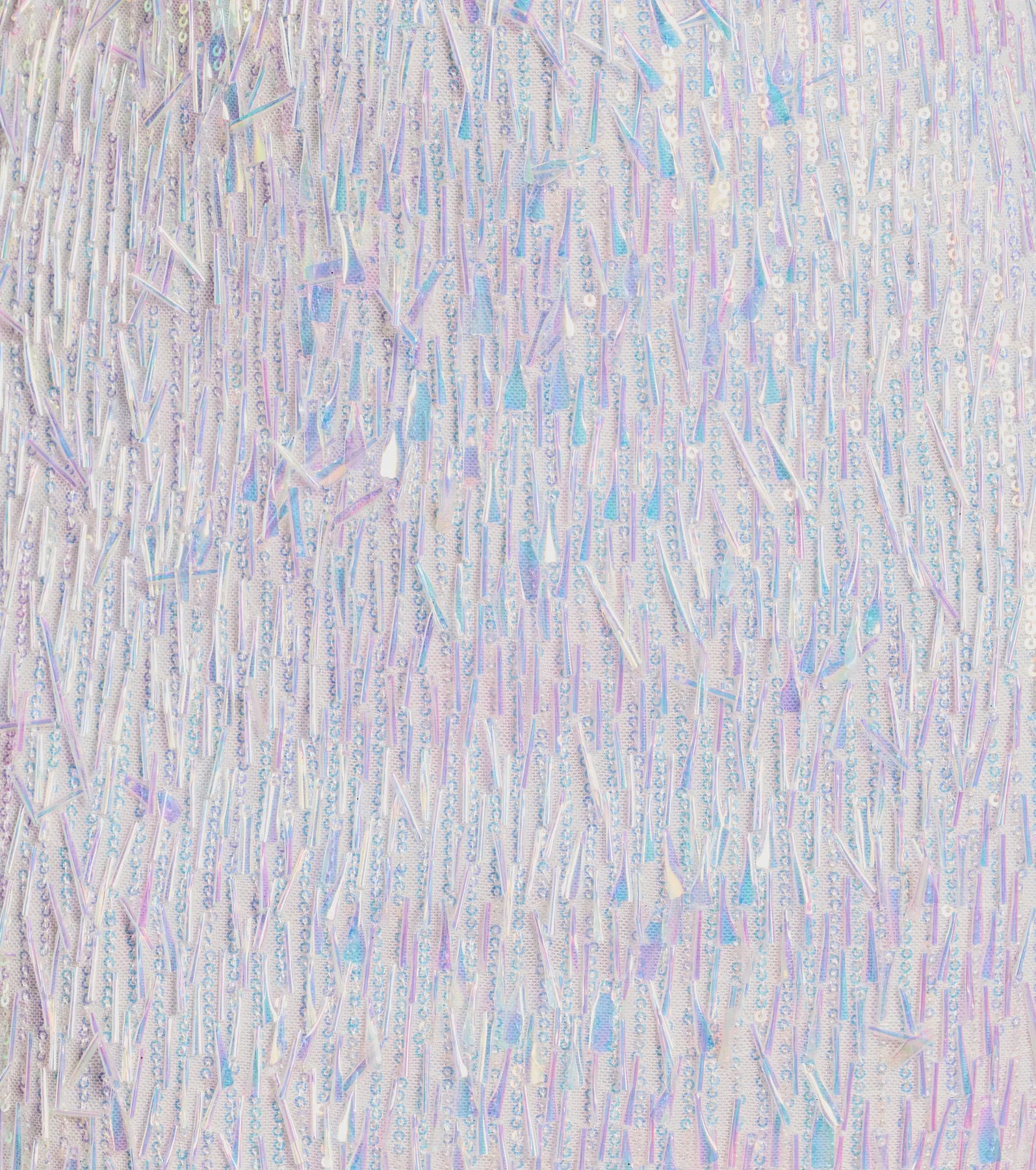 Skye Iridescent Sequin Fringe Bodycon Mini Dress - Image 4