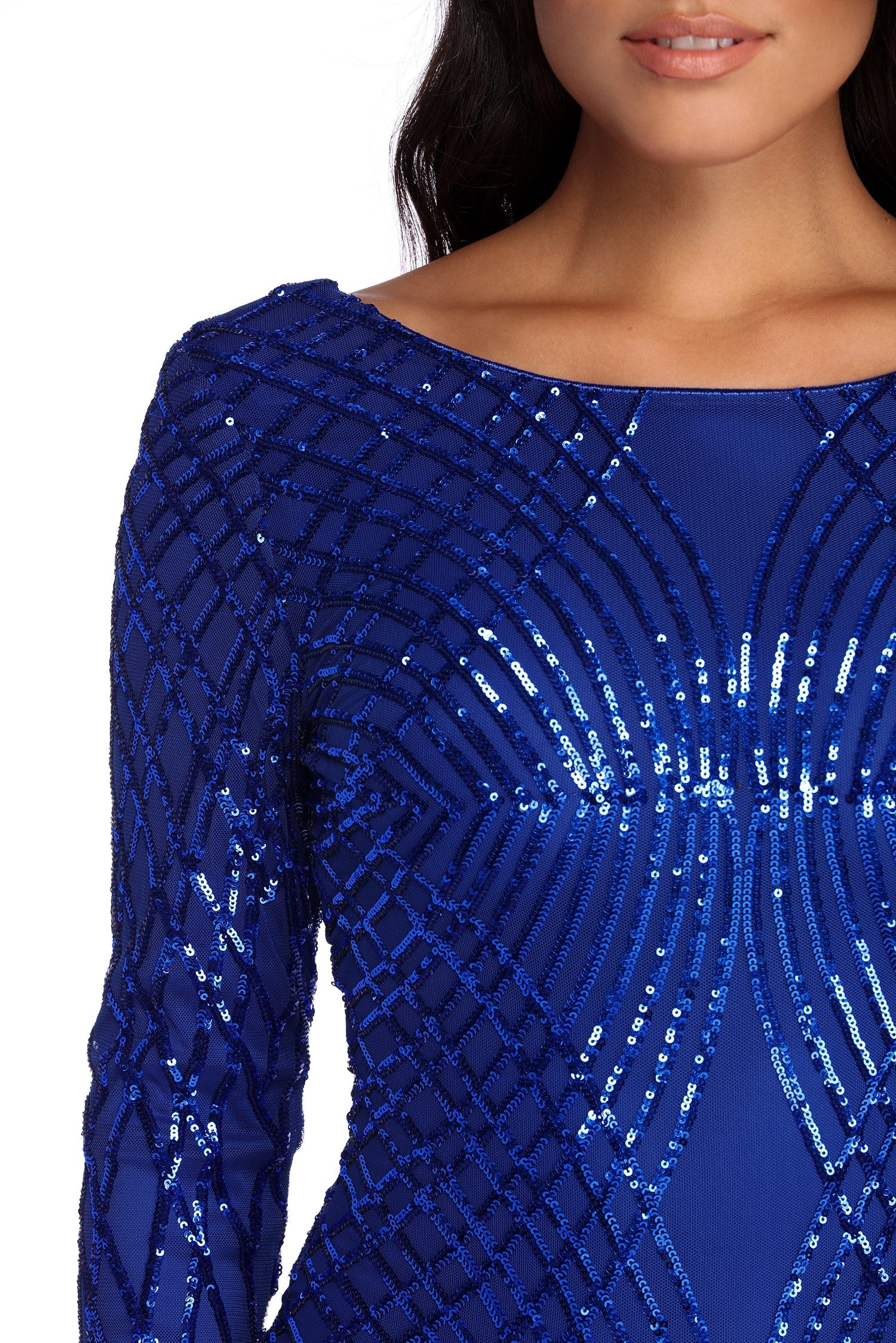 Elysse Steal The Show Sequin Dress - Image 8
