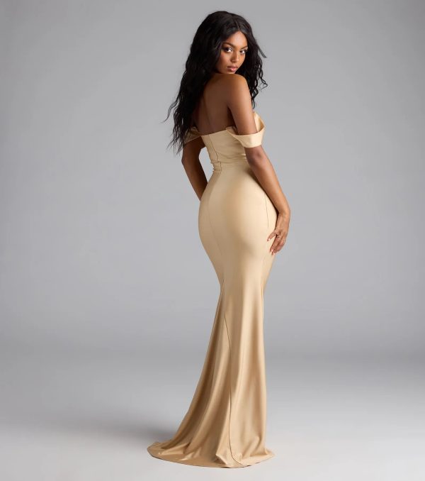 Maylah Off-The-Shoulder Mermaid Dress - Image 2