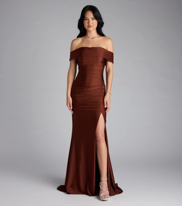 Alicia Off-The-Shoulder Mermaid Formal Dress - Image 17