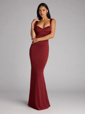 Aden Cutout Back Mermaid Formal Dress
