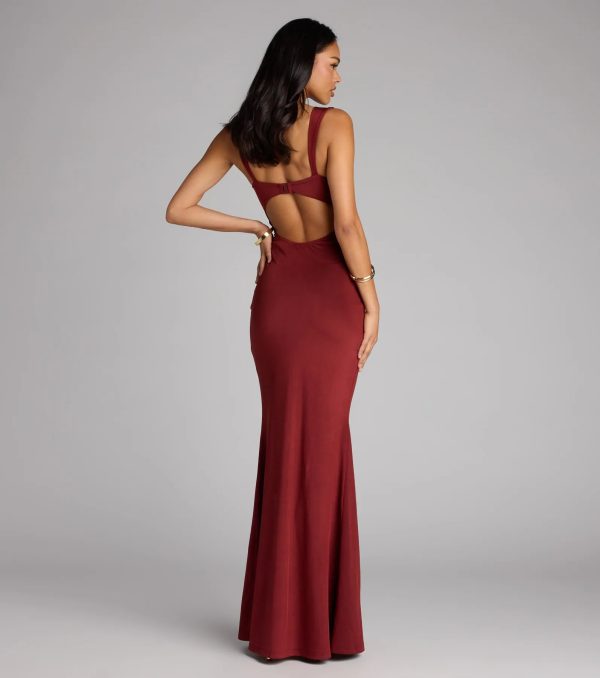 Aden Cutout Back Mermaid Formal Dress - Image 2