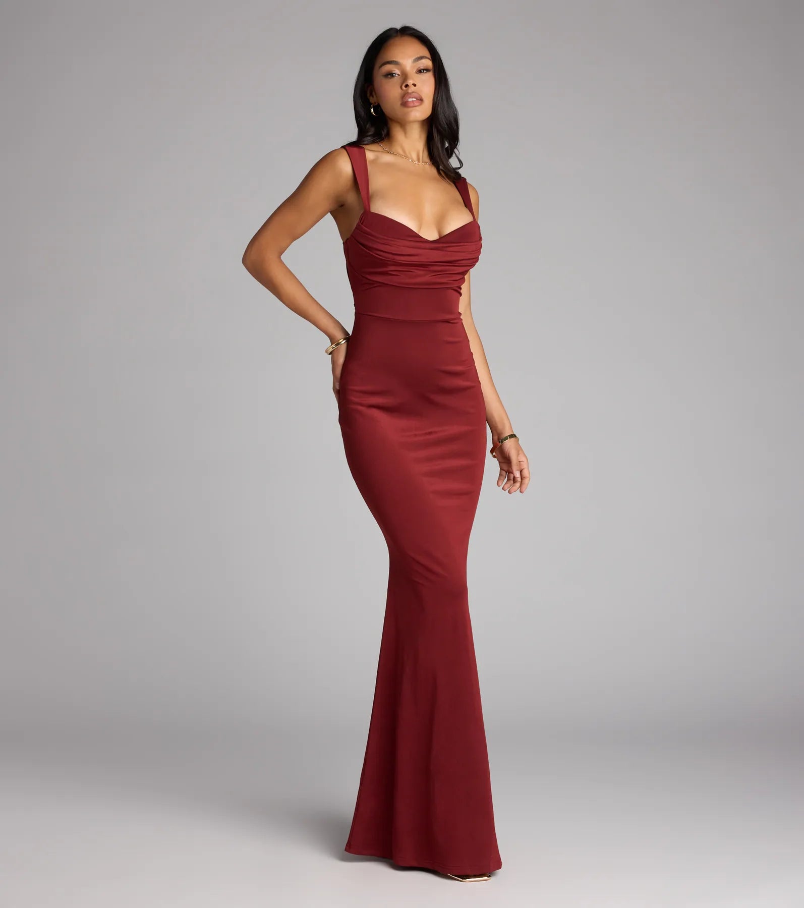 Aden Cutout Back Mermaid Formal Dress - Image 4