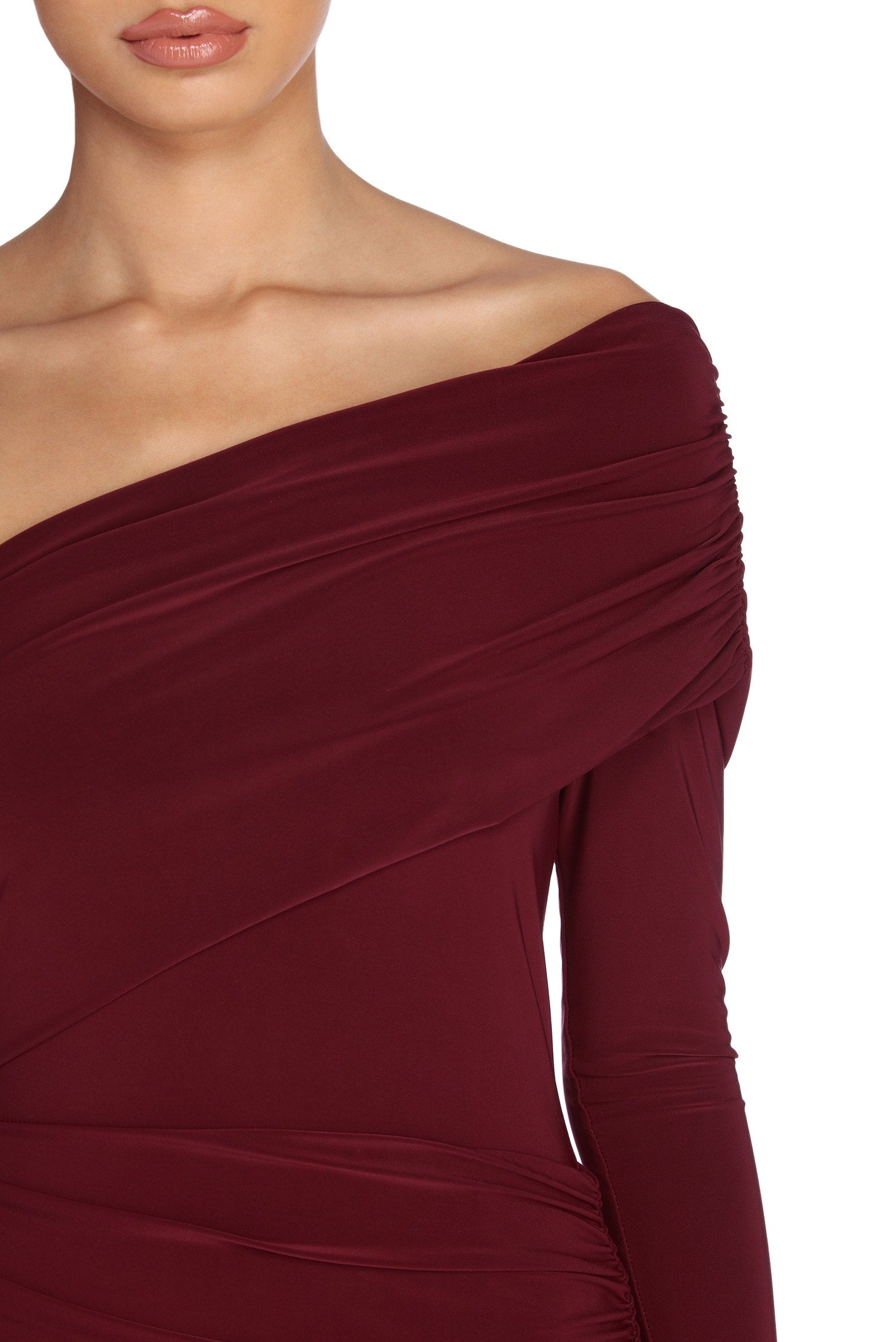 Maia Formal One Shoulder Dress - Image 8