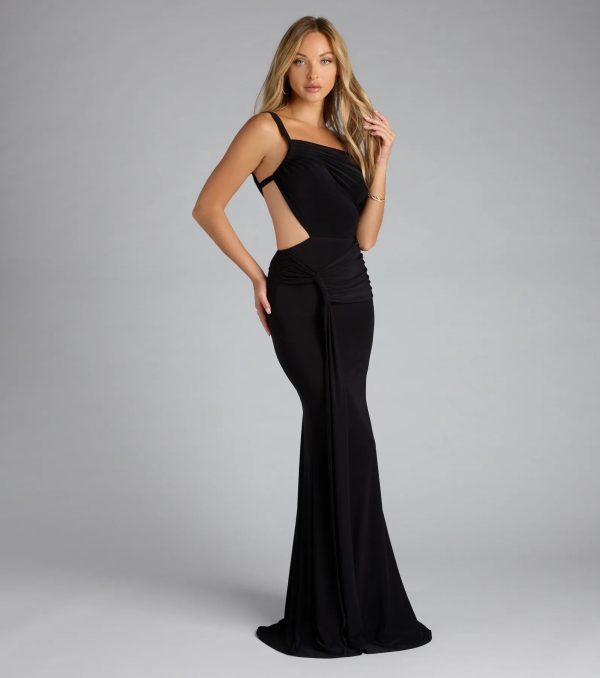 Julietta One Shoulder Mermaid Formal Dress - Image 4