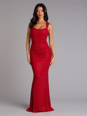 Kaylie Rhinestone Mermaid Formal Dress