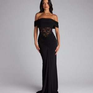 Lily Off-The-Shoulder Mermaid Formal Dress