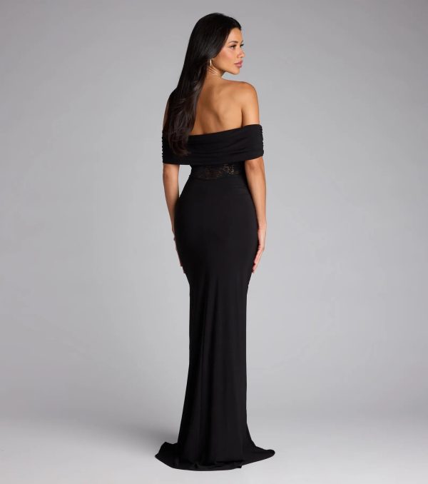 Lily Off-The-Shoulder Mermaid Formal Dress - Image 2