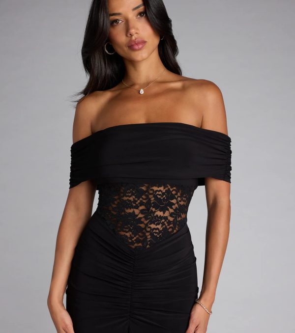 Lily Off-The-Shoulder Mermaid Formal Dress - Image 3