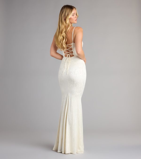 Kendal Lace Mermaid Formal Dress - Image 6