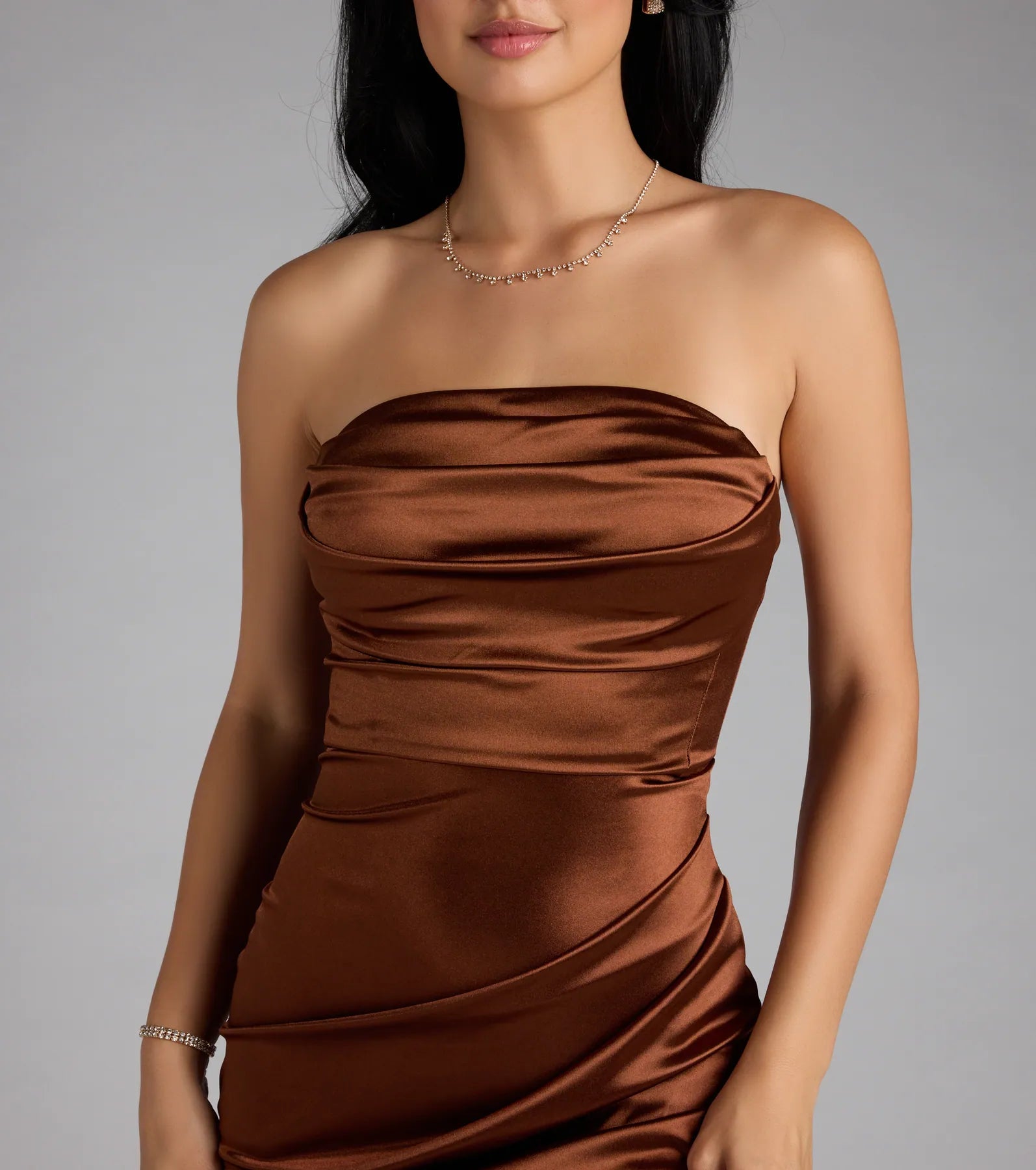 Elani Satin Mermaid Formal Dress - Image 3