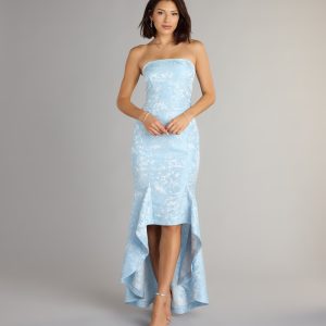 Luna Floral High Low Mermaid Formal Dress