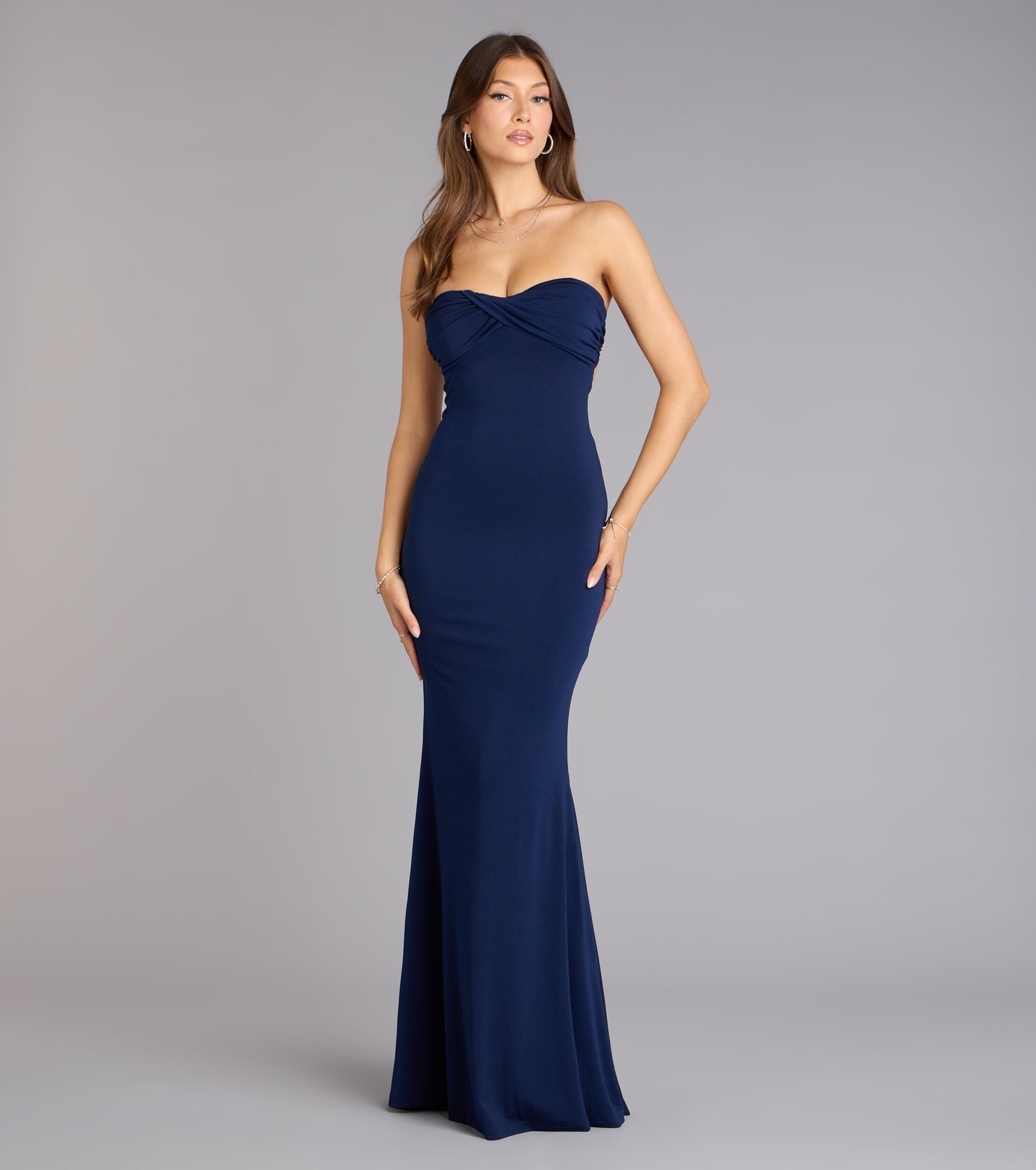 Jessica Strapless Mermaid Formal Dress - Image 5