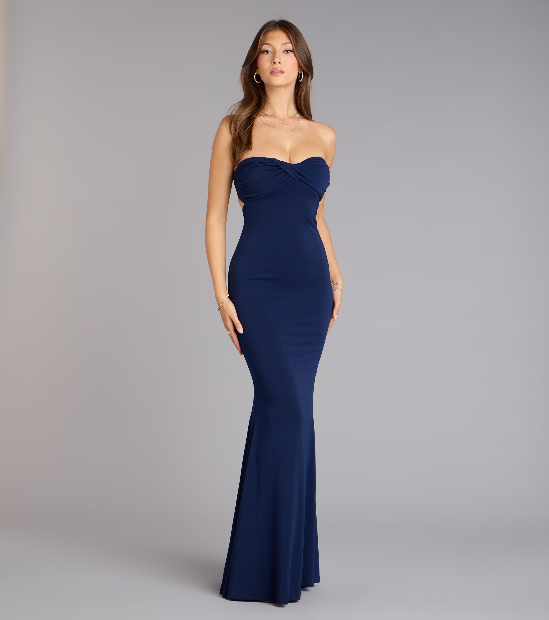 Jessica Strapless Mermaid Formal Dress - Image 8