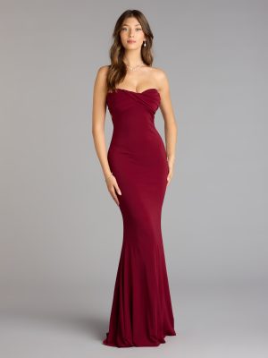 Jessica Strapless Mermaid Formal Dress