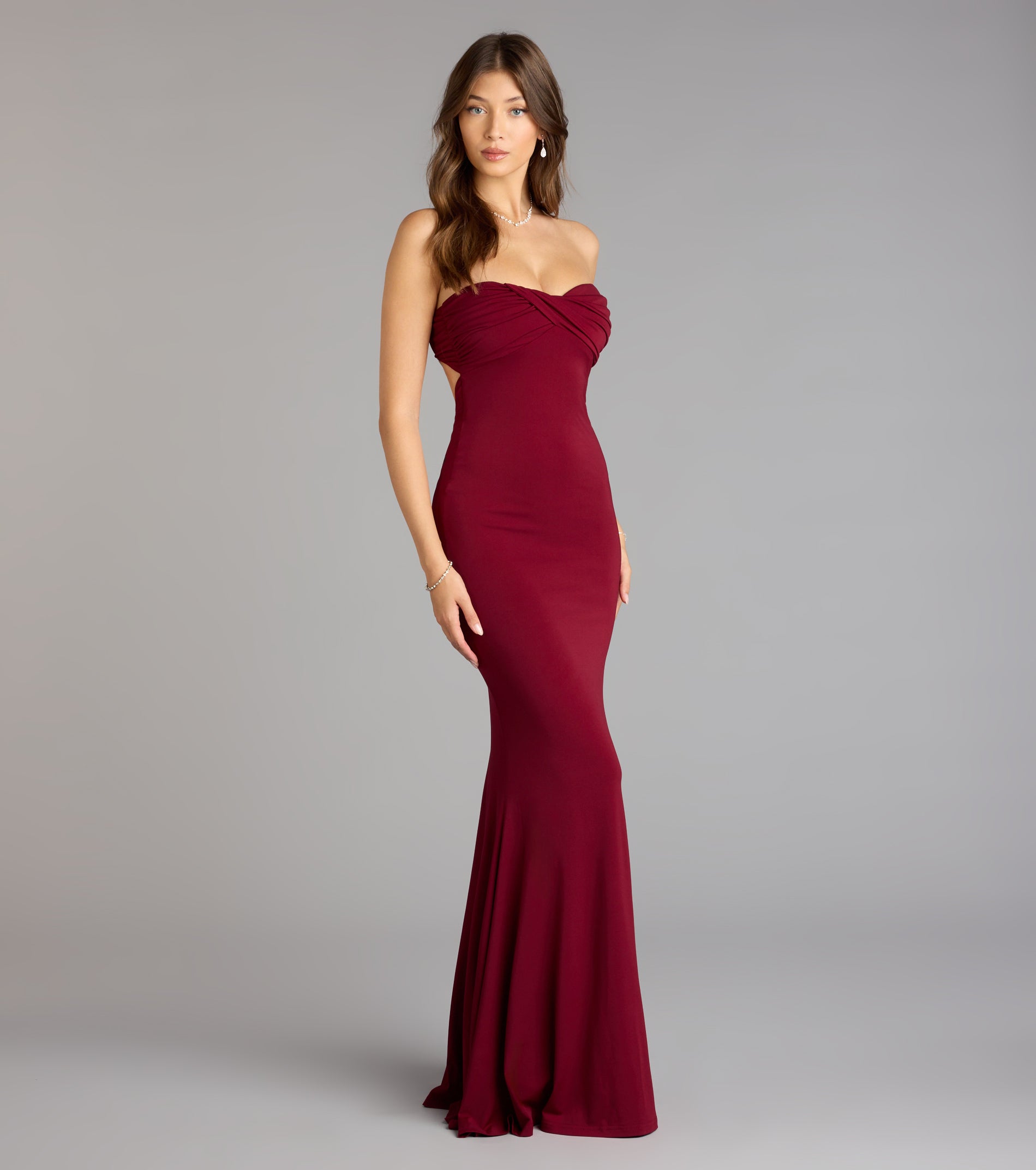 Jessica Strapless Mermaid Formal Dress - Image 4
