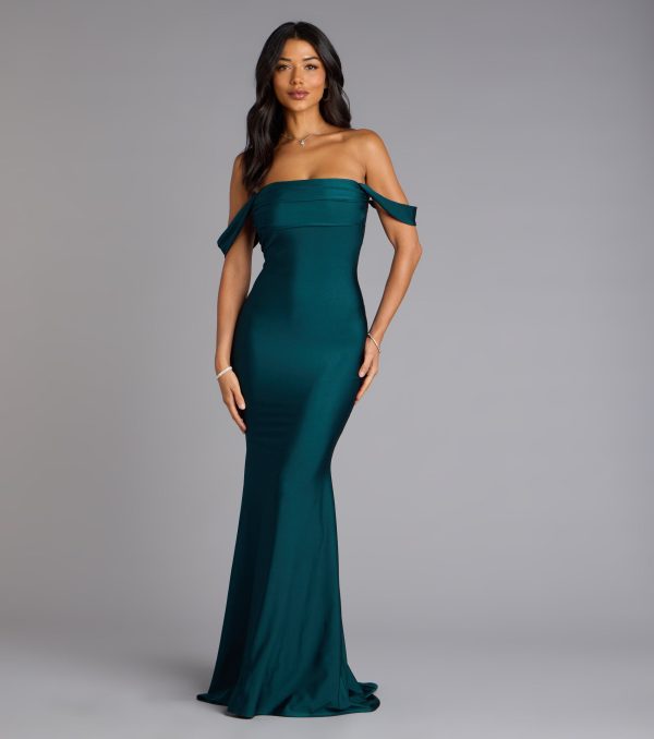 Maylah Off-The-Shoulder Mermaid Dress - Image 5