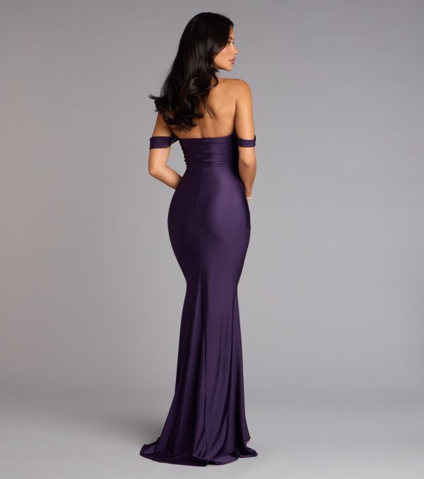 Maylah Off-The-Shoulder Mermaid Dress - Image 10