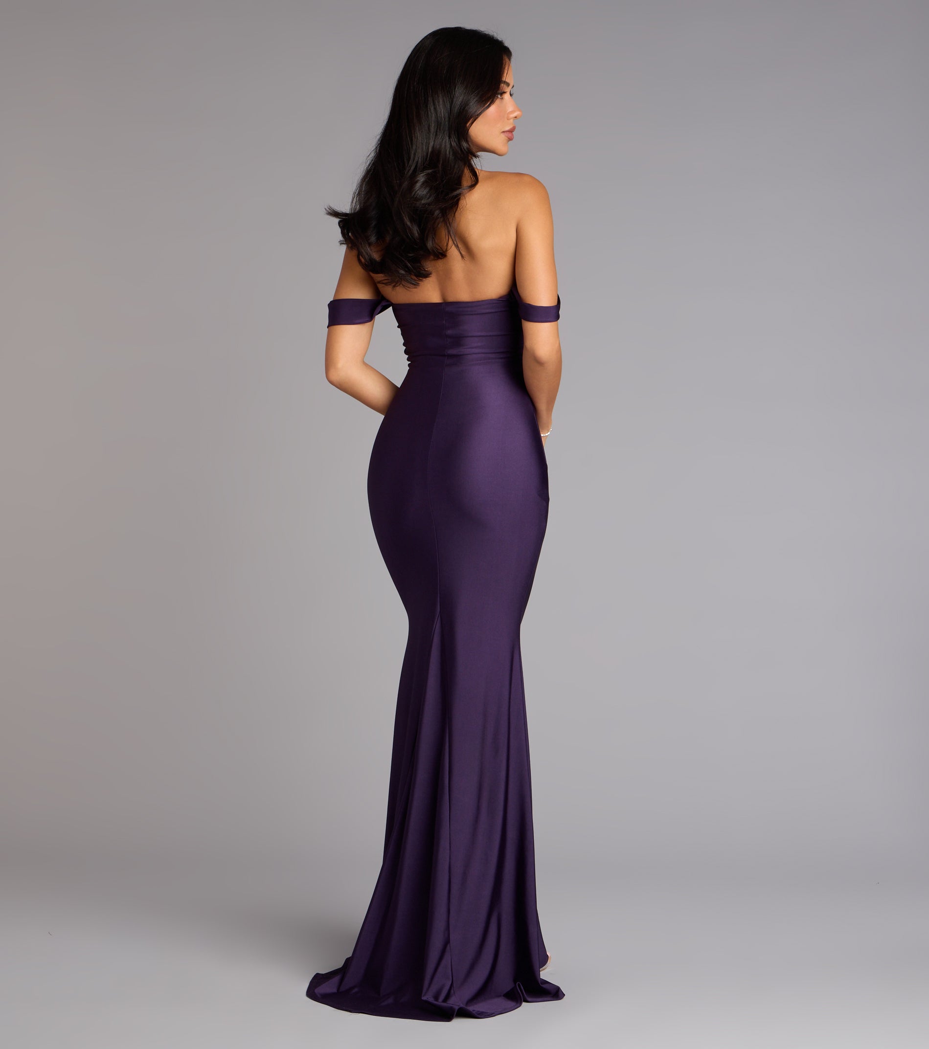 Maylah Off-The-Shoulder Mermaid Dress - Image 10