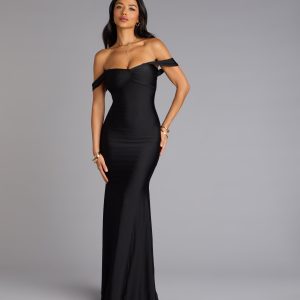 Rae Off-The-Shoulder Mermaid Formal Dress