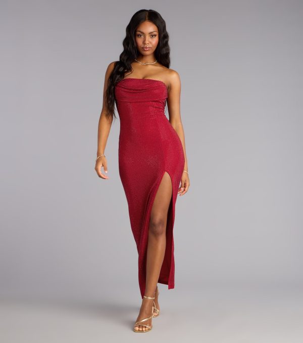 Desirae Rhinestone Formal Dress