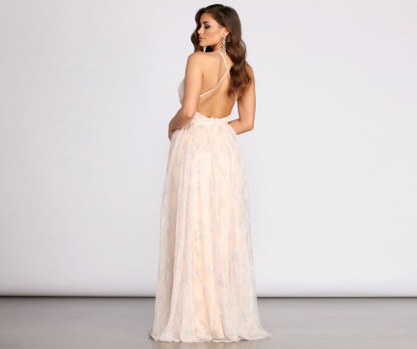 Piper Glitter A-Line Dress - Image 2
