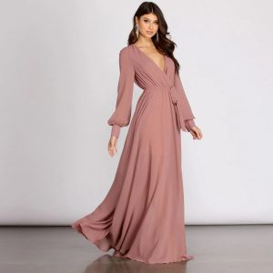 Bryn Chiffon A-Line Formal Dress