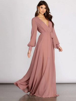 Bryn Chiffon A-Line Formal Dress