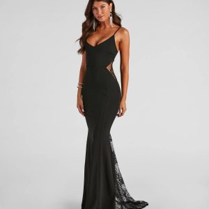 Lucille Formal Lace Mermaid Dress
