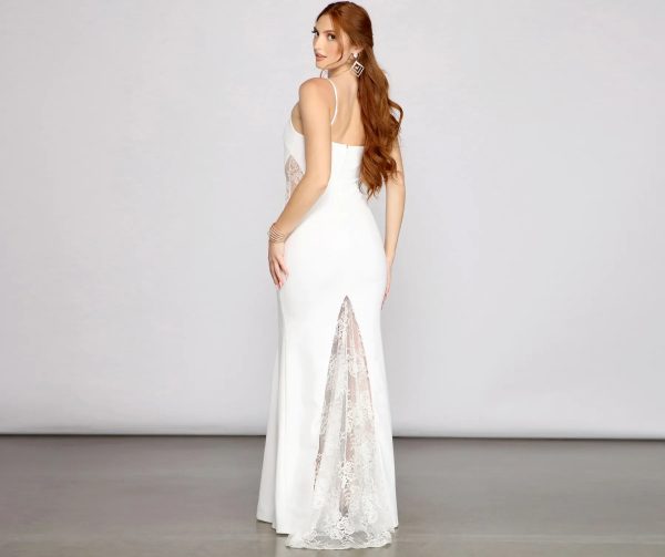 Lucille Formal Lace Mermaid Dress - Image 6
