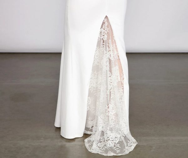Lucille Formal Lace Mermaid Dress - Image 8