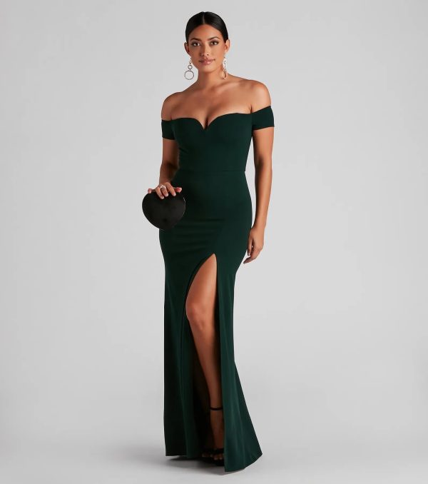 Myra Formal High Slit Dress - Image 5