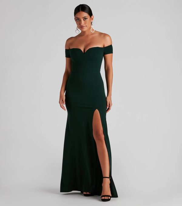 Myra Formal High Slit Dress - Image 7