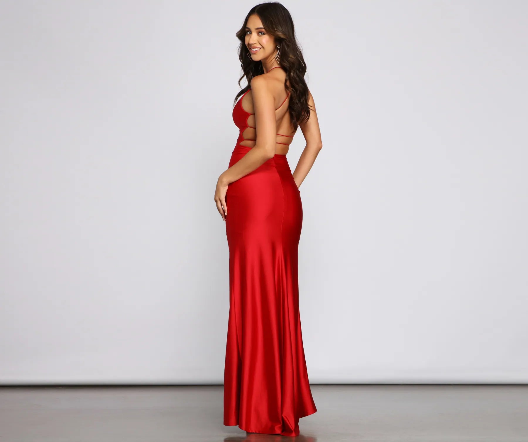 Whitney Formal High-Slit Mermaid Dress - Image 7