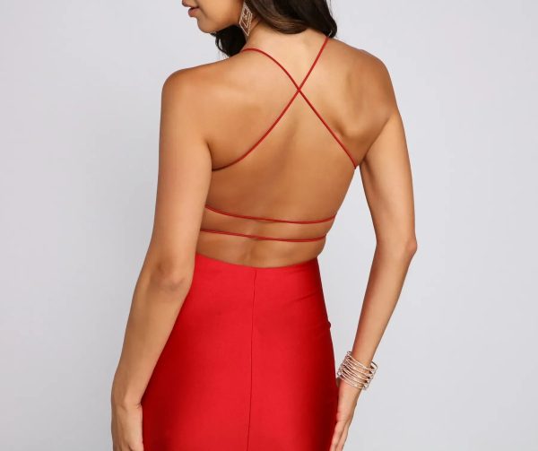 Whitney Formal High-Slit Mermaid Dress - Image 10
