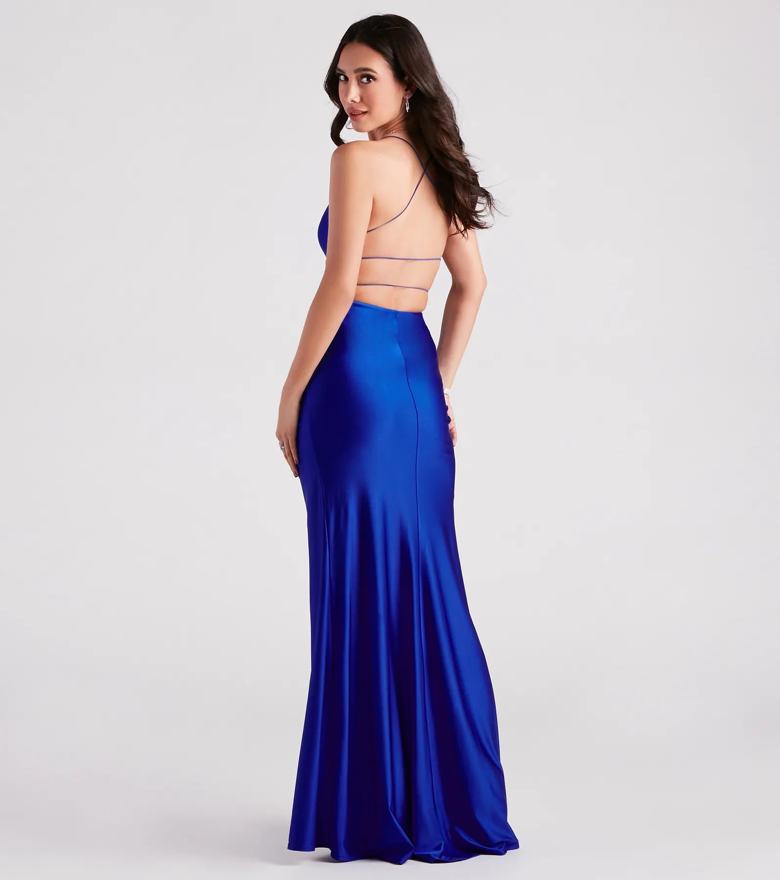 Whitney Formal High-Slit Mermaid Dress - Image 12