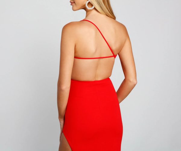 Alisha Asymmetrical One-Shoulder Formal Dress - Image 5