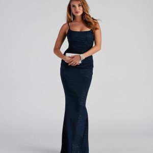 Tatum Formal Glitter Mermaid Dress