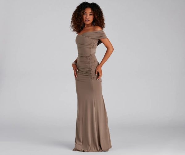 Layne Off-The-Shoulder Mermaid Formal Dress - Image 2