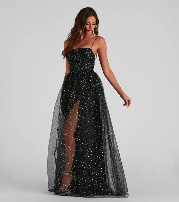 Larissa Formal Tulle Glitter Ballgown - Image 7