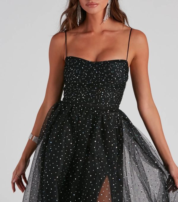 Larissa Formal Tulle Glitter Ballgown - Image 8