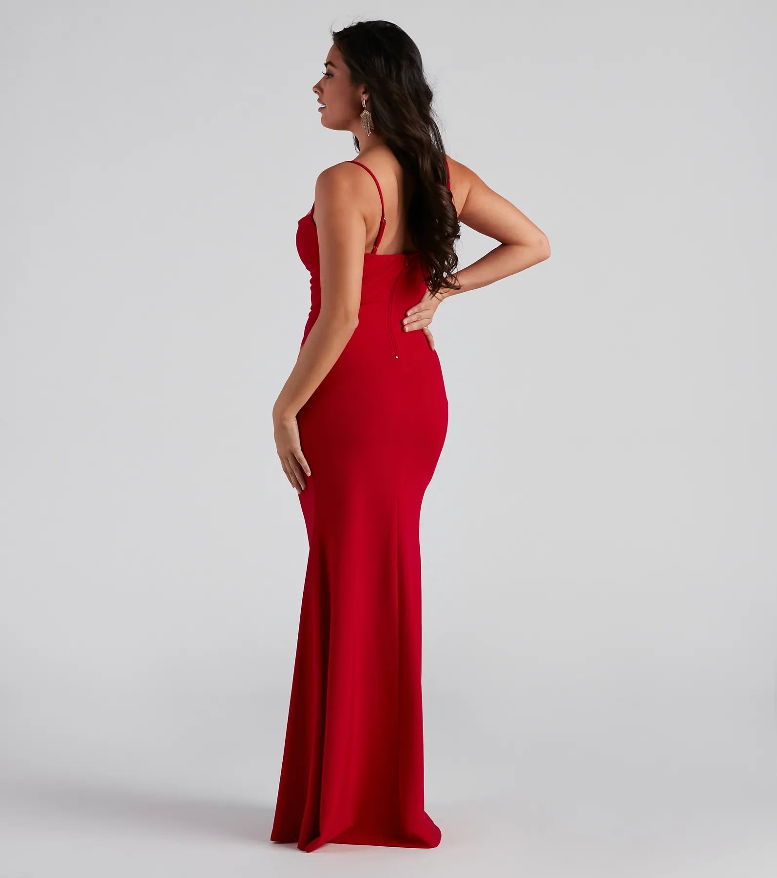 Bentley Wrap-Front Formal Dress - Image 2