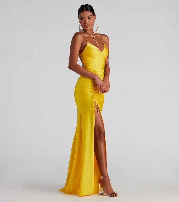 Whitney Formal High-Slit Mermaid Dress - Image 15