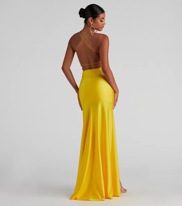 Whitney Formal High-Slit Mermaid Dress - Image 16